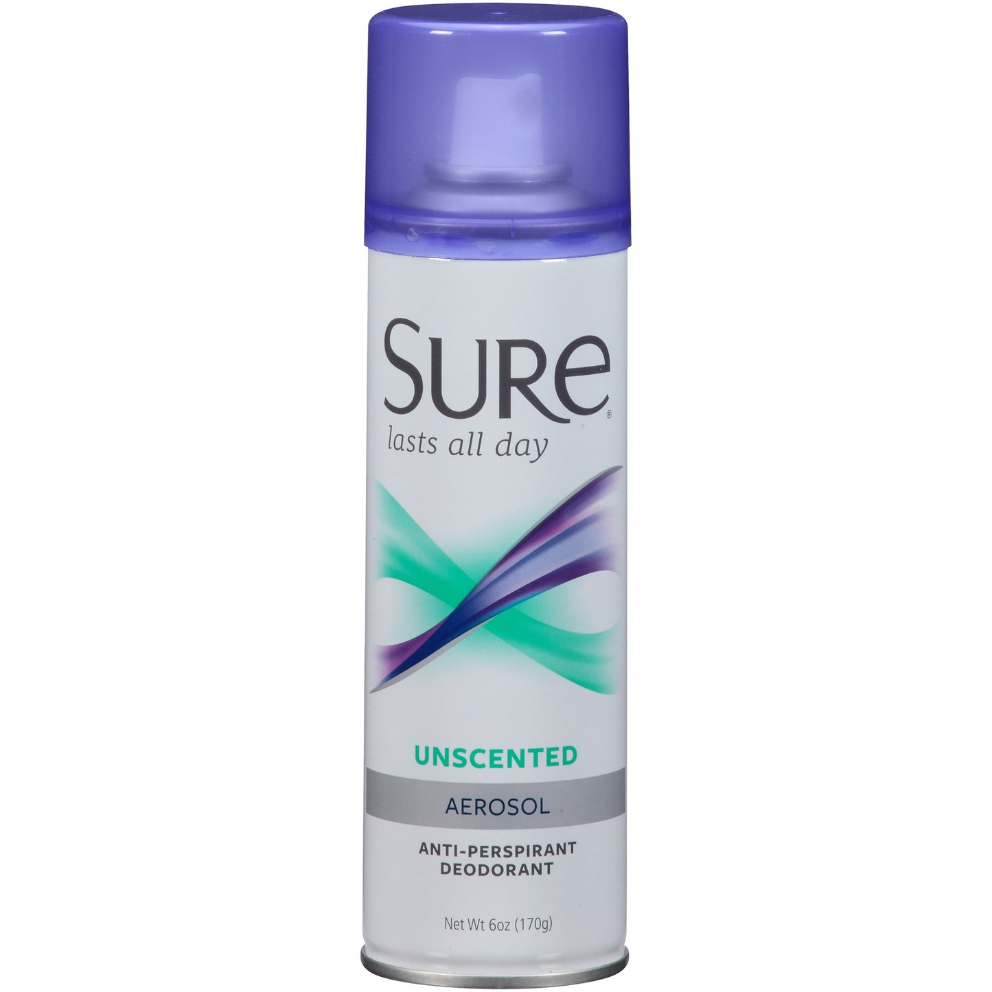SURE UNSCENTED ANTIPERSPIRANT DEODORANT 6 OZ
