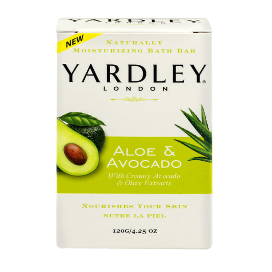 YARDLEY SOAP ALOE/AVOCADO BAR 4.25 OZ