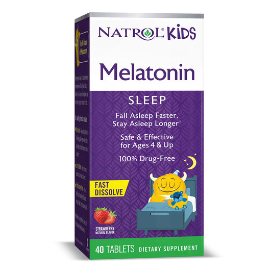 KIDS MELATONIN TAB FAST DISSOLVE 1 MG 40