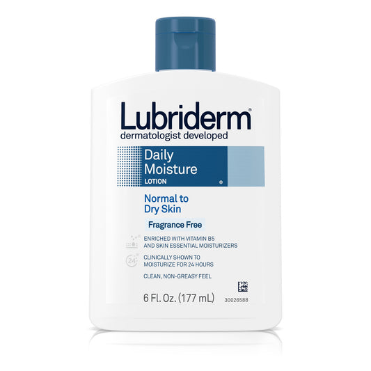 LUBRIDERM DLY MOISTURE NORMAL-DRY SKIN FF 6OZ