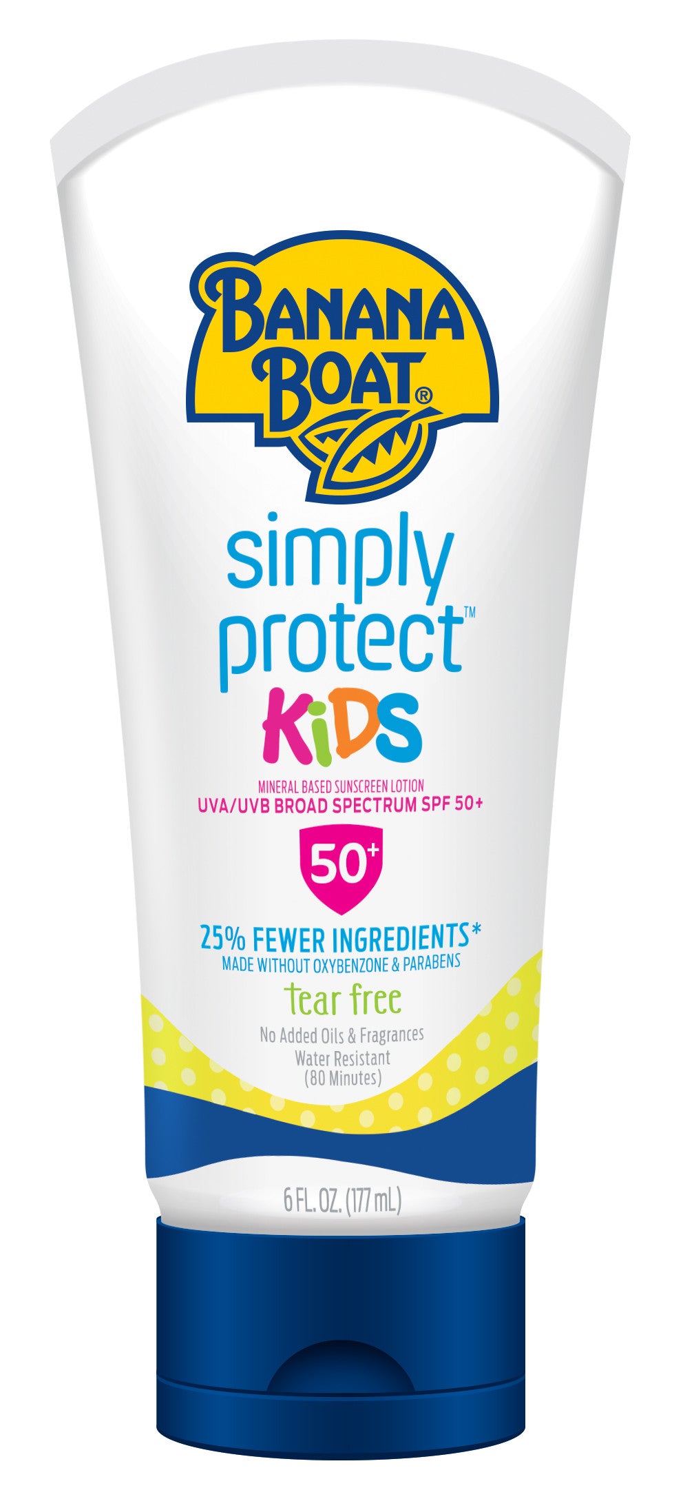 BANANA BOAT KIDS MINERAL LOTION SPF 50+ 6 OZ