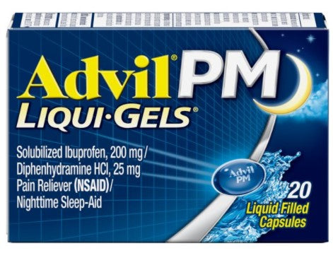 ADVIL PM LIQUIGEL 20