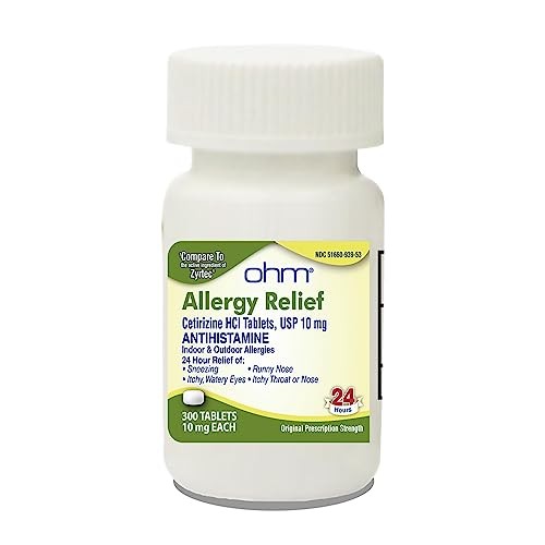 CETIRIZINE TAB 10 MG 300 (OTC) OHM