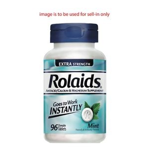 ROLAIDS EXTRA STRENGTH TAB MINT BOTTLE 96