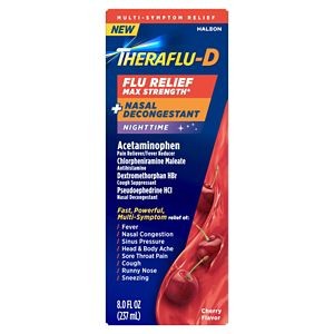 THERAFLU-D N/TIME 1000/60/30/4MG 237ML CHERRY