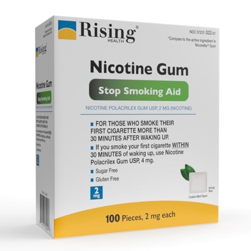 NICOTINE GUM COATED MINT 2 MG 100 (OTC) RISIN