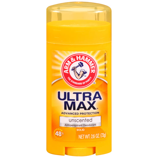 ARM & HAMMER ULTRAMAX SOLID UNSCENTED 2.6 OZ
