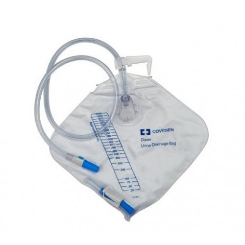 URINARY DRAIN BAG DOVER 40" TUBING 2000 ML