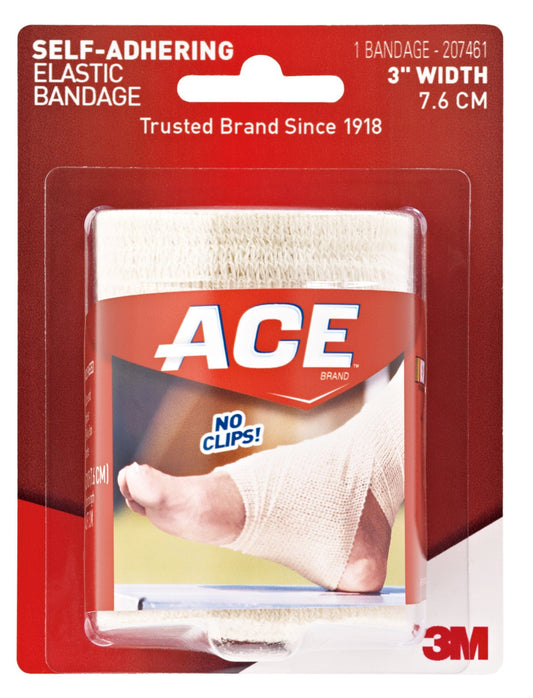 BANDAGE ELASTIC SELF-ADHERING BGE 3" X 5' ACE