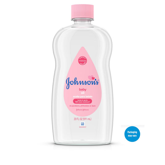 J&J BABY OIL 20 OZ