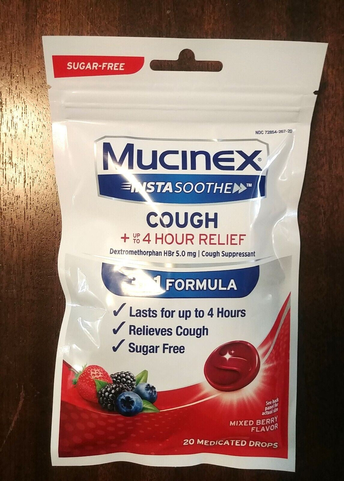 MUCINEX INSTASOOTHE COUGH RLF BERRY 20 DROP