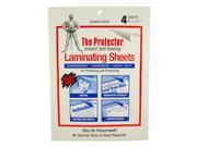 LAMINATING SHEET PROTECTOR 9 X 12 1/2" 4PK