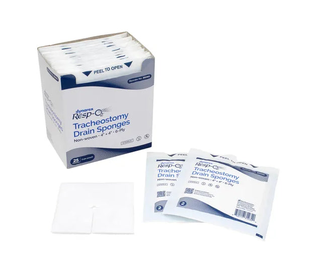 TRACH SPONGE 12 PLY ST 4 X 4" (50)