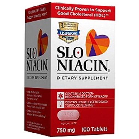 SLO-NIACIN TAB 750 MG 100