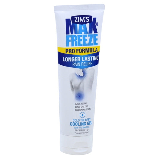 ZIMS MAX FREEZE PRO FORMULA GEL 4 OZ