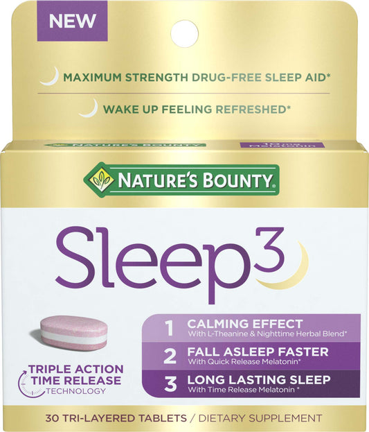 SLEEP 3 TRIPLE ACTION TIME RELEASE TAB 30 NB