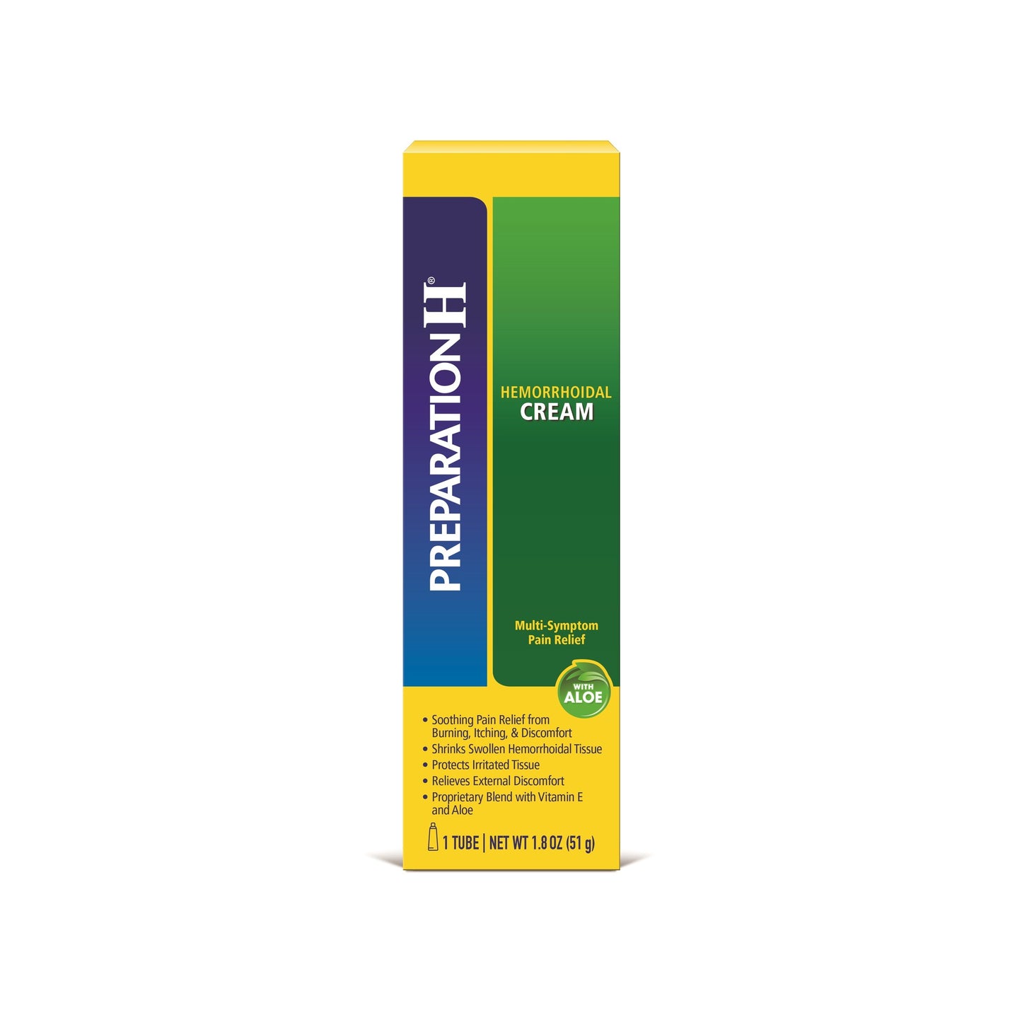 PREPARATION H MULTI SYMPTOM CREAM 1.8 OZ