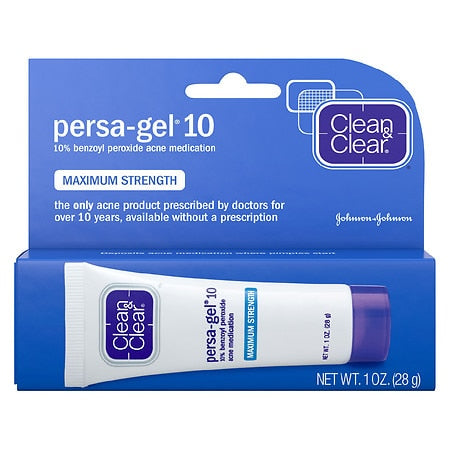 CLEAN & CLEAR  PERSA-GEL ACNE 10% M/S 1 OZ