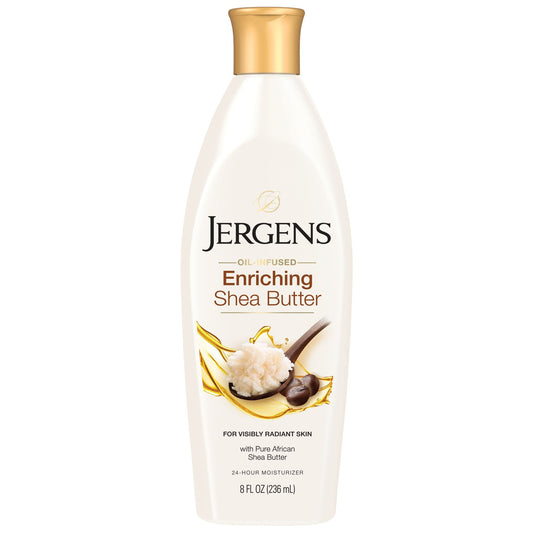JERGENS LOTION SHEA BUTTER 8 OZ