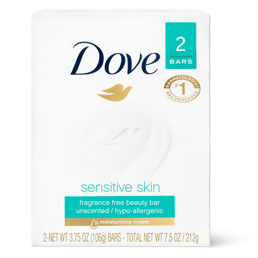 DOVE SOAP BAR SENSITIVE SKIN 4.25 OZ 2PK