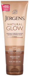 JERGENS NAT GLOW DAILY MOIST MED/DEEP 7.5 OZ