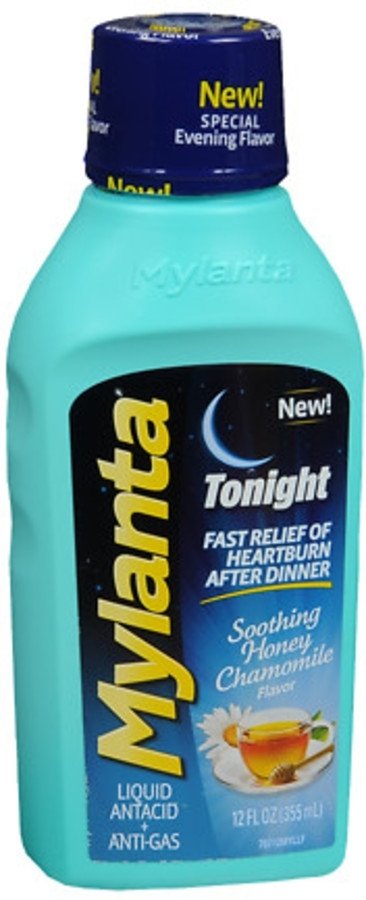 MYLANTA ANTACID/ANTIGAS NITE HONEY/CHAM 12 OZ