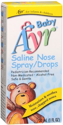 AYR BABY SALINE NOSE SPRAY/DROP 30 ML