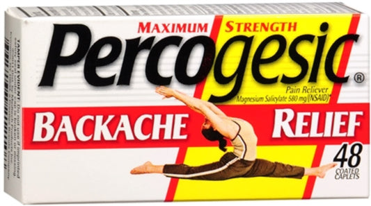 PERCOGESIC BACKACHE RELIEF CAPLET 48
