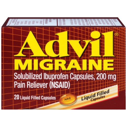 ADVIL MIGRAINE LIQUIGELS 20
