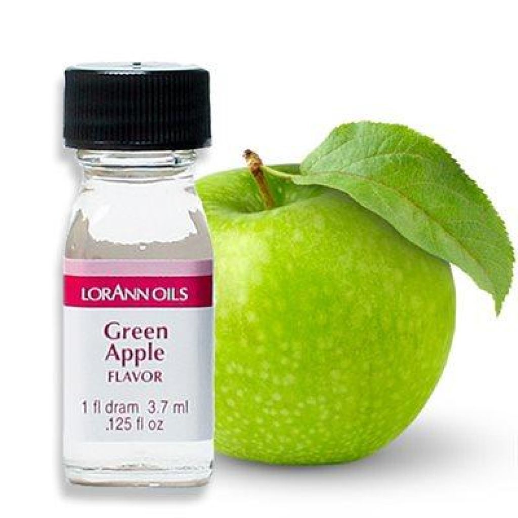 LORANN OIL GREEN APPLE FLAVOR 1 DRAM