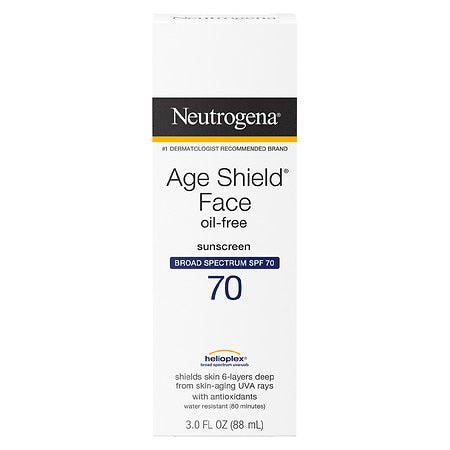 NEUTROGENA AGE SHIELD FACE LOTION SPF 70 3 OZ