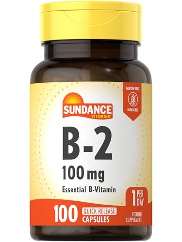 VITAMIN B-2 QUICK RELEASE CAPS 100 MG 100 SD