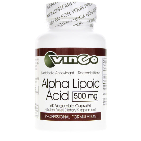 ALPHA LIPOIC ACID+ CAP 500 MG 60
