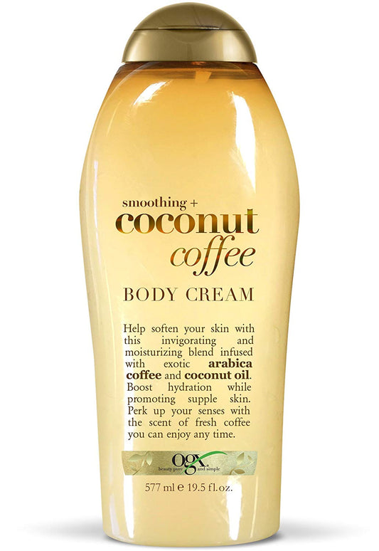 ORGANIX SMOOTHING & CNUT COFFEE BDY CR 19.5OZ