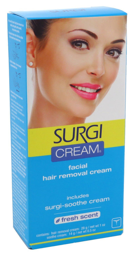 SURGI CREAM FACIAL HAIR REMOVER 1 OZ