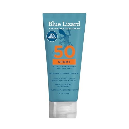 BLUE LIZARD SPORT SPF 50+ LOTION 3 OZ TUBE