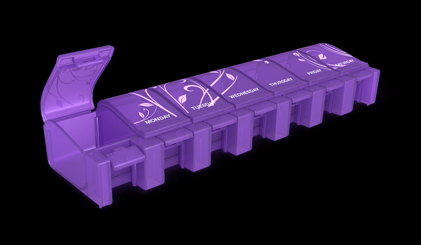 PILL REMINDER WEEKLY 7 DAY VITAMIN XXL