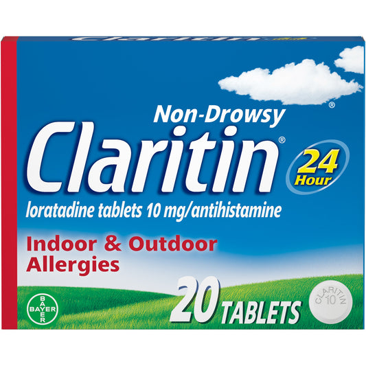 CLARITIN ALLERGY 24 HR TAB 10 MG 20