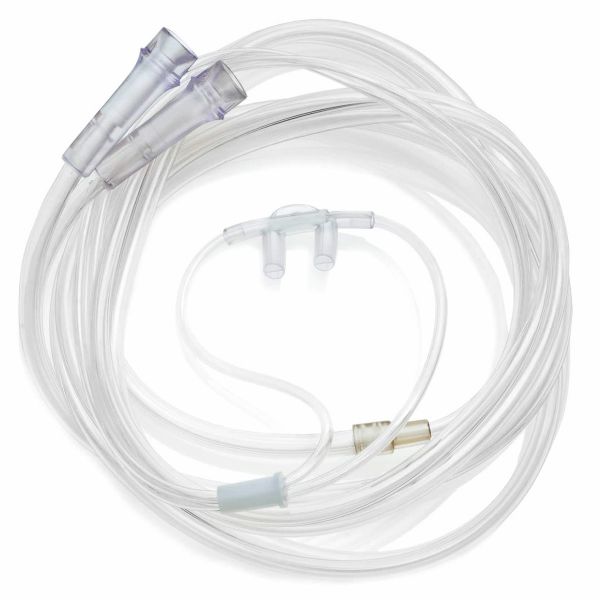 OXYGEN CANNULA DUAL LUMEN W/5' TUBE