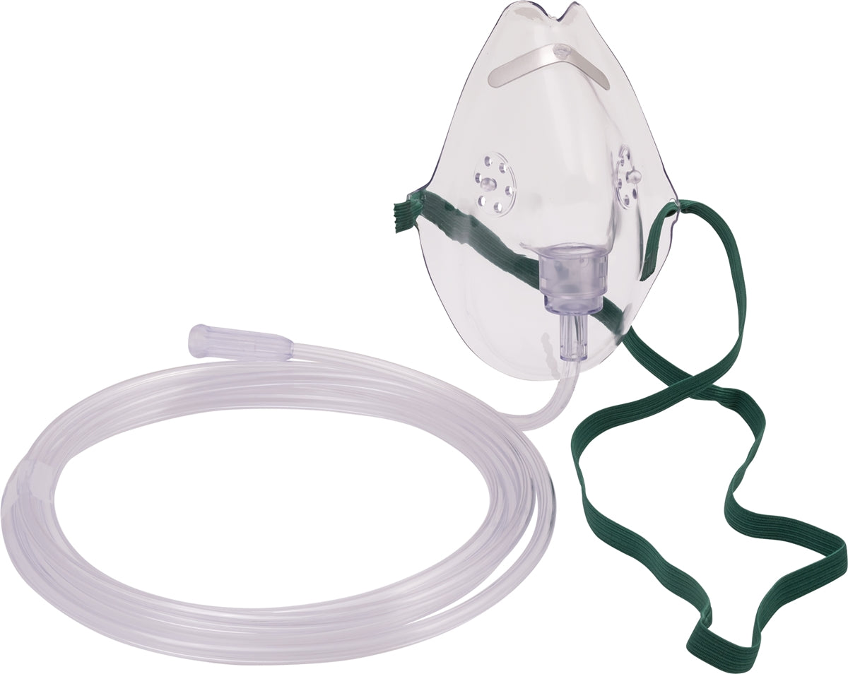 OXYGEN MASK ADULT MD CONCENTRATION W/TUBING