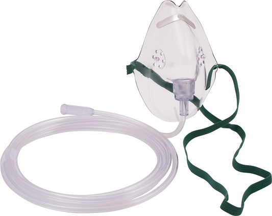 OXYGEN MASK ADULT MD CONCENTRATION W/TUBING