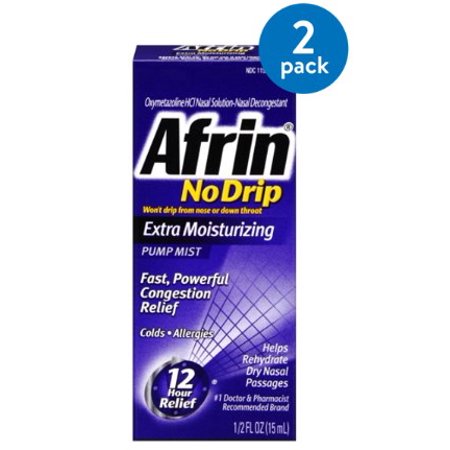 AFRIN NASAL SPRAY NO DRIP XMOIST 15 ML