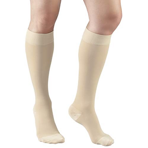 KNEE HIGH 20-30 TRUFORM MICROFIBER CT BGE XL
