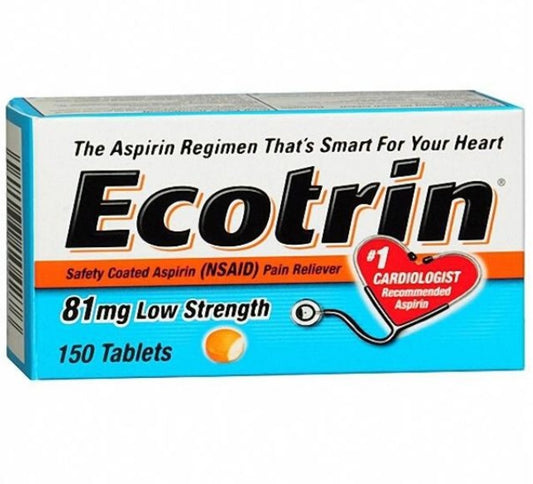 ECOTRIN TAB 81 MG 150