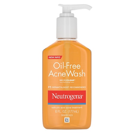 NEUTROGENA OIL FREE ACNE WASH 6 OZ