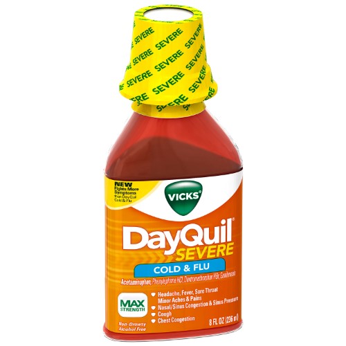 DAYQUIL SEVERE COLD & FLU LIQUID 8 OZ