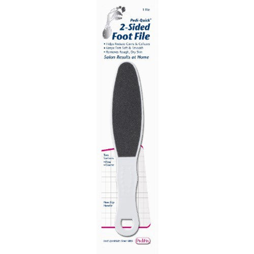 PEDI QUICK 2-SIDED FOOT FILE