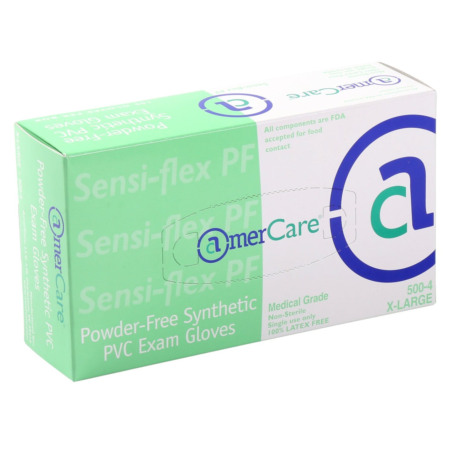 GLOVE VINYL EXAM SENSIFLEX PF LF XL 100
