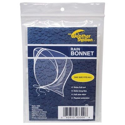 RAIN BONNET