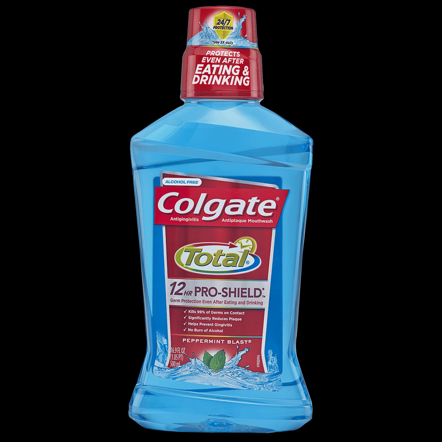 COLGATE TOTAL ADV P/S M/WASH P/MINT 500 ML CG